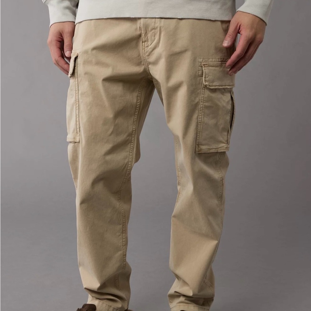 American Eagle Outfitters Men's Beige Cargo Pants 29 x 30